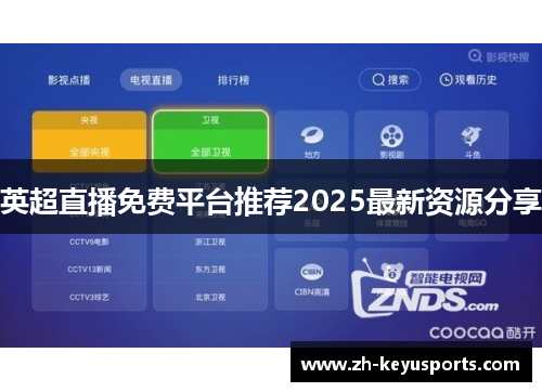 英超直播免费平台推荐2025最新资源分享
